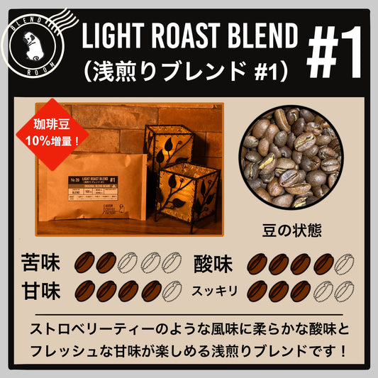 【ブレンド】浅煎りブレンド #1