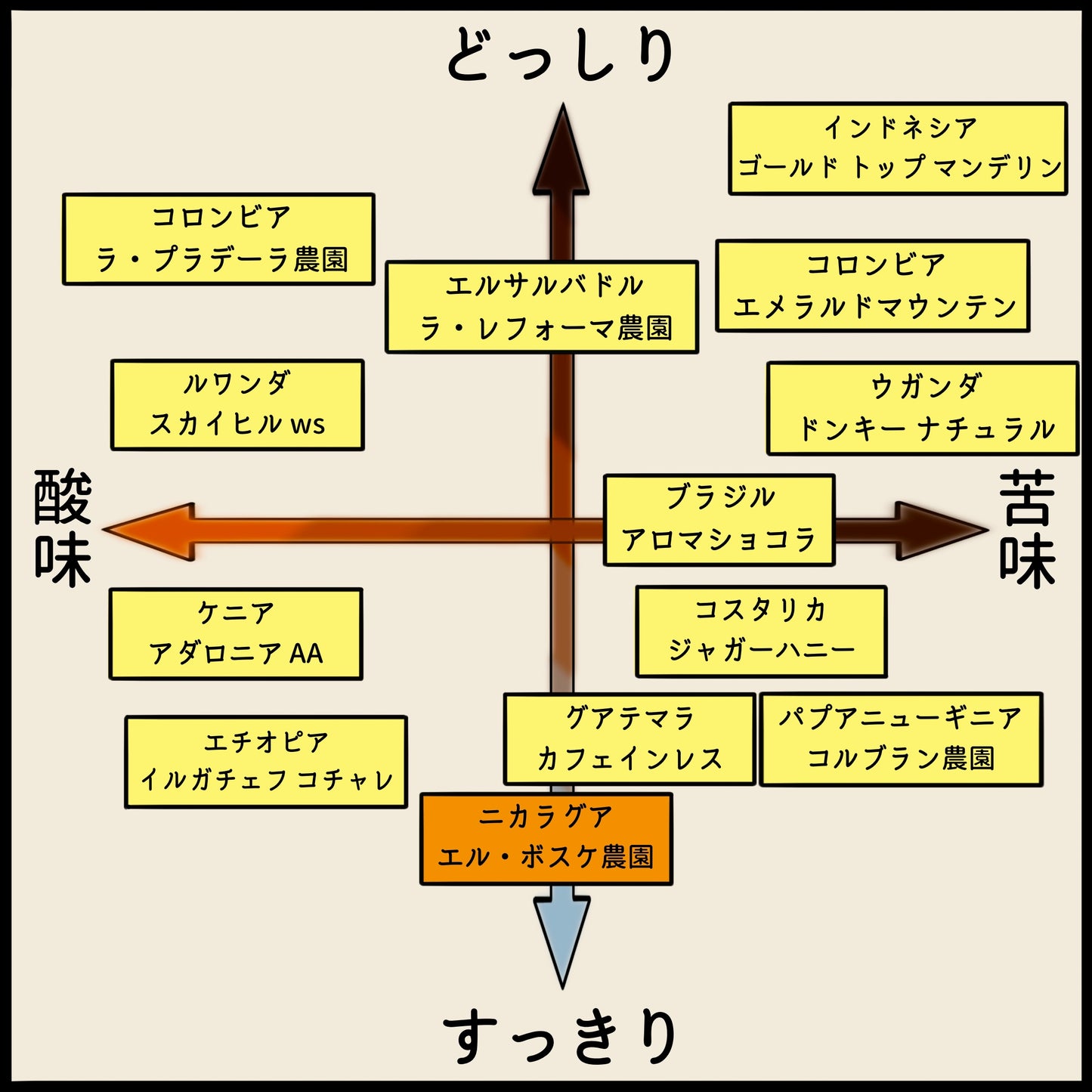 【ニカラグア】ペラルタ エル・ボスケ農園 ジャバ（ドリップバッグ）